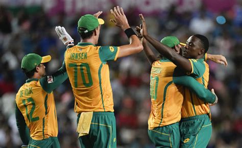 South Africa Banish Semifinal Jinx With 9.